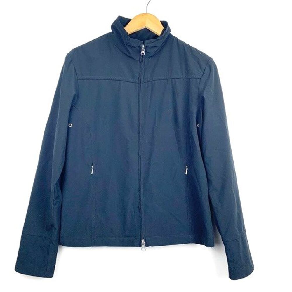 LUCY Black Athletic Full Zip Jacket Size Large
